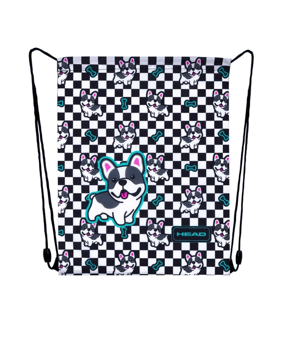 Worek w szachownice i w buldogi HEAD