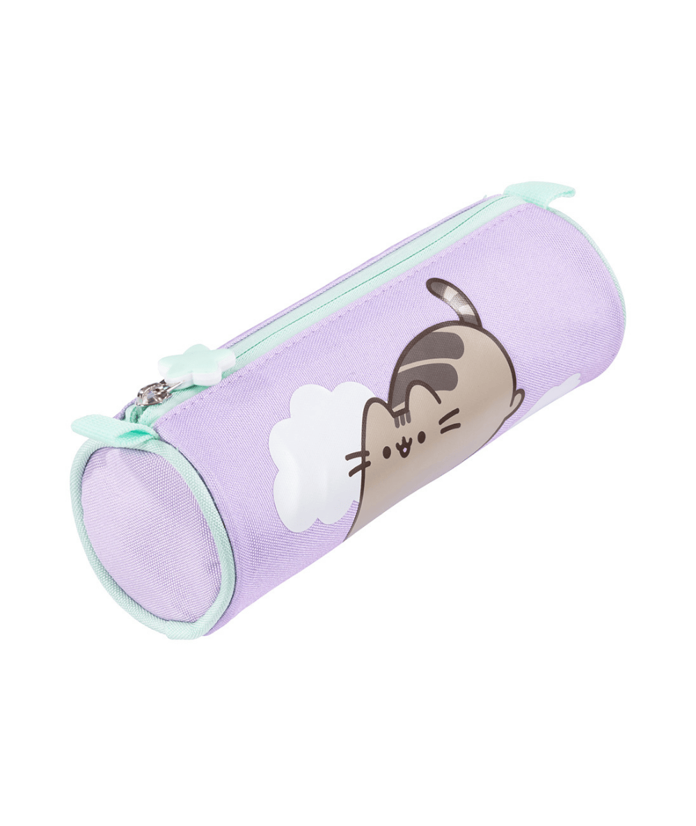 Pi&oacute;rnik na kredki tuba z puszinem PUSHEEN VIOLET Majewski