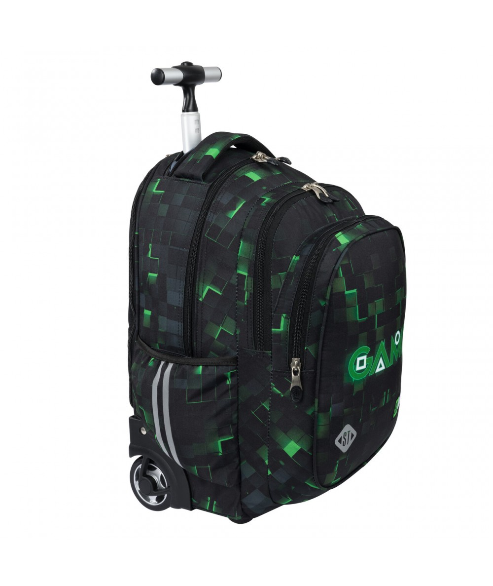 Plecak na k&oacute;łkach ST.RIGHT GREEN GAME