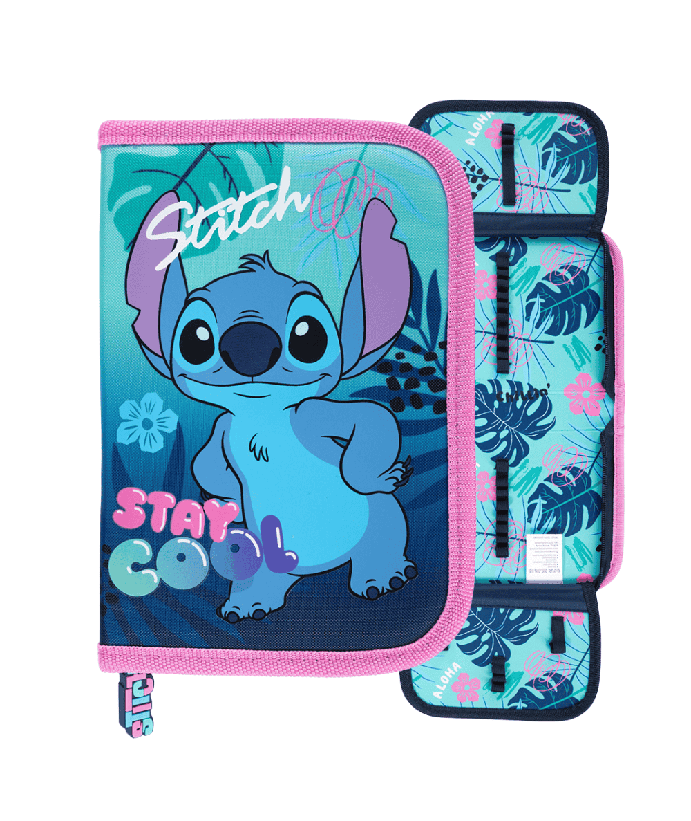 Pi&oacute;rnik dwuklapkowy Stitch stay coolp St.Majewski