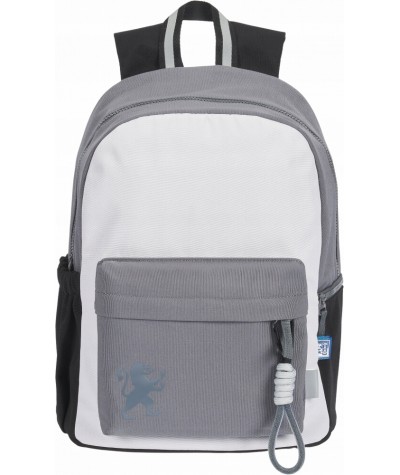 Jednokomorowy plecak OXFORD FUNKY szary popielaty