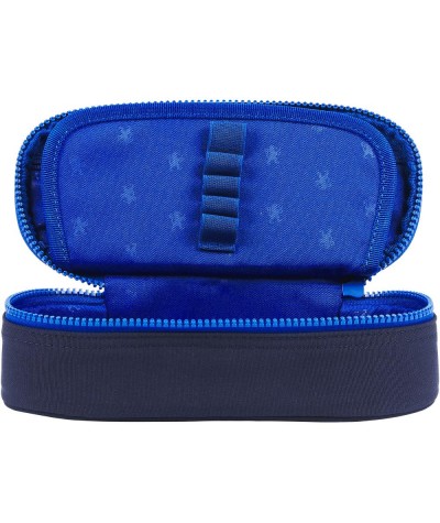 Pi&oacute;rnik z organizerem niebieski Oxford Funky