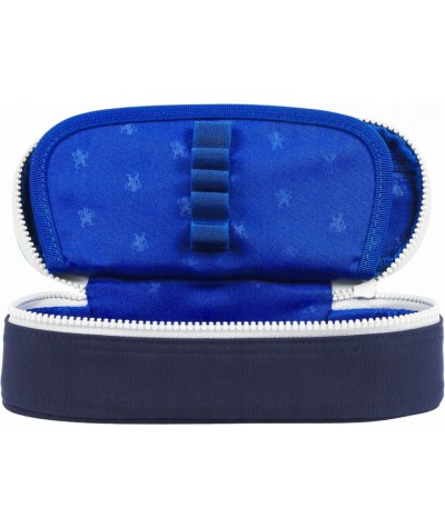 Turkusowo-granatowa saszetka z klapką OXFORD FUNKY