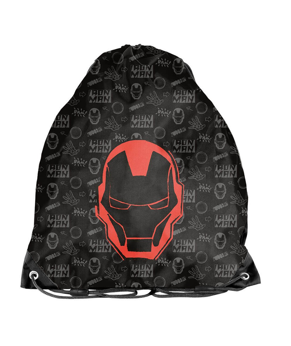 Czarny worek z Iron Manem PASO czarny