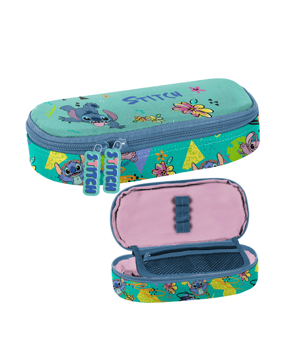 Kolorowy pi&oacute;rnik ze Sticzem w kwiatki PASO miętowy