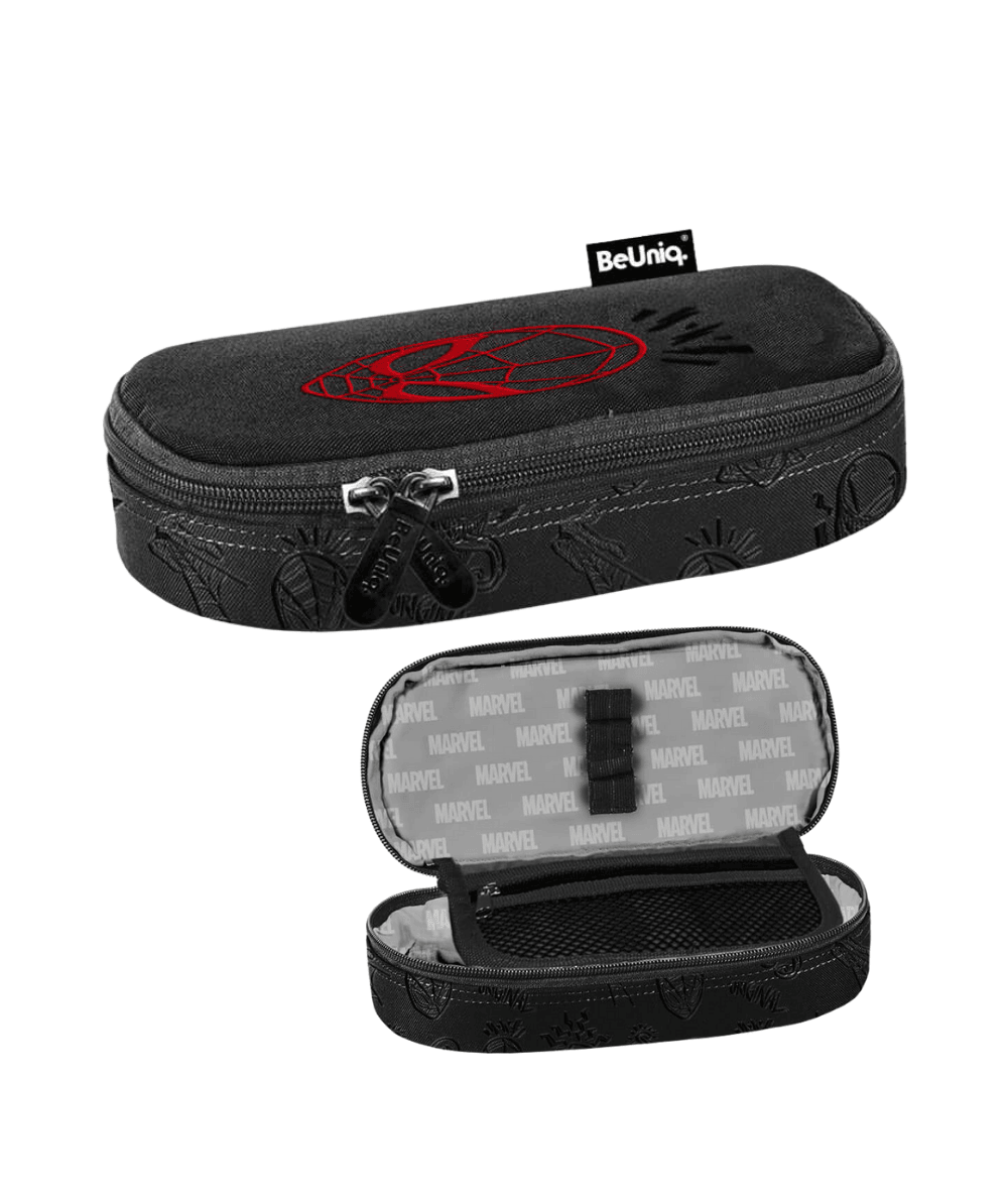 Pi&oacute;rnik młodzieżowy BEUNIQ PASO czarny ze Spidermanem