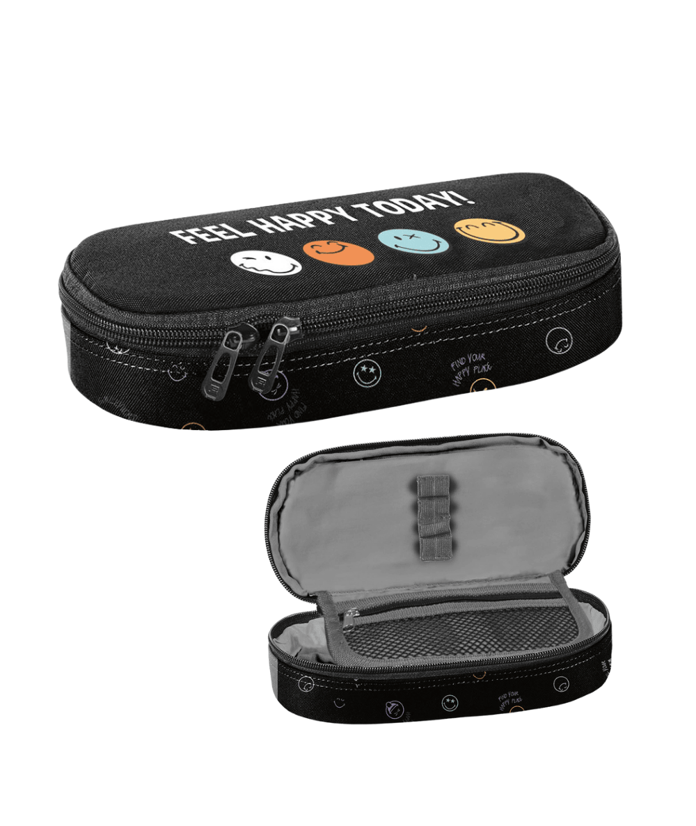 Pi&oacute;rnik młodzieżowy w emotki czarny PASO