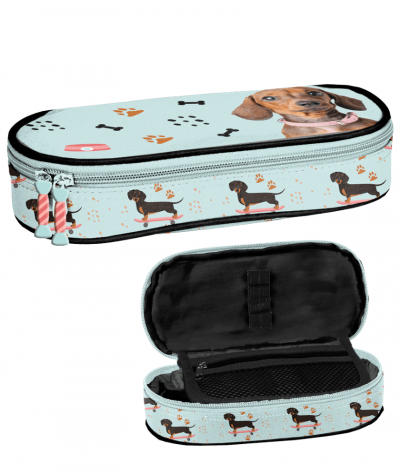 Miętowy pi&oacute;rnik z jamnikiem pieskiem PASO 013