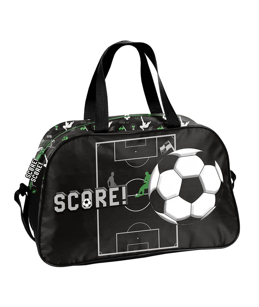 Czarna torba z piłką PASO lekka na basen