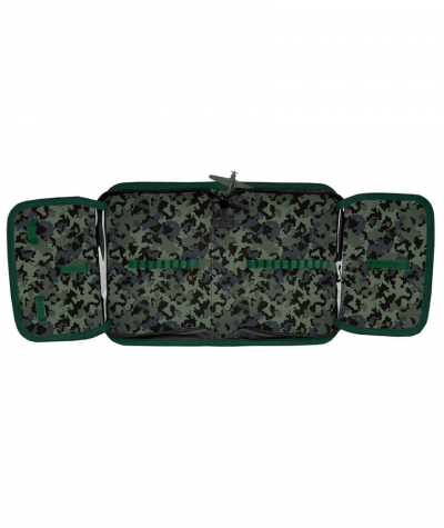 Pi&oacute;rnik w moro SAMOLOT PLANE PASO rozkładany dwuklapkowy