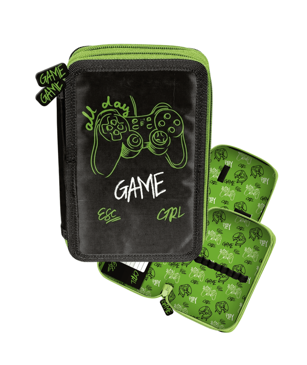 Pi&oacute;rnik PASO z padem dwukomorowy czarny zielony