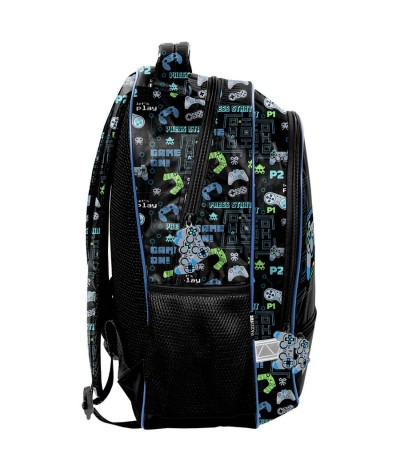 Plecak 2 komory do 1 klasy dla chłopca dla gracza PASO GAME ON