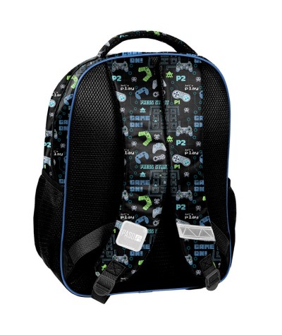 Plecak z miękkimi plecami do dziecka zdrowy PASO chłopięcy z padem