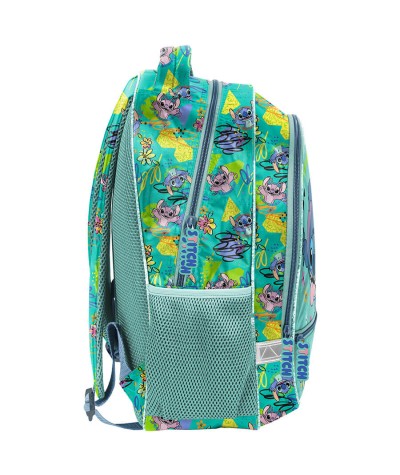 Plecak wielokomorowy PASO ze Stitchem miętowy