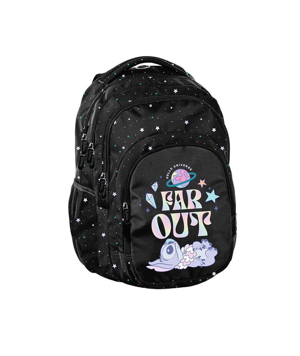 Plecak ze Stitchem PASO Beuniq kosmos w gwiazdki