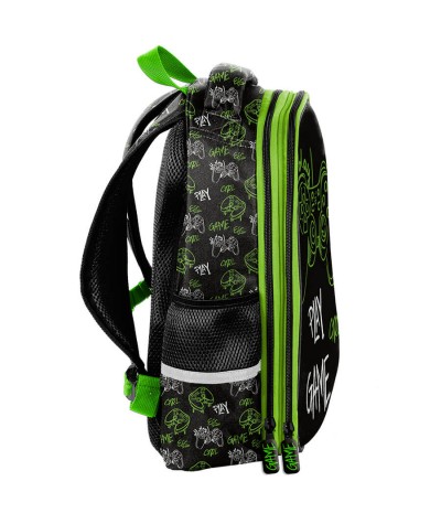 Sztywny plecak tornister do 1 klasy PASO PLAY GAME PAD