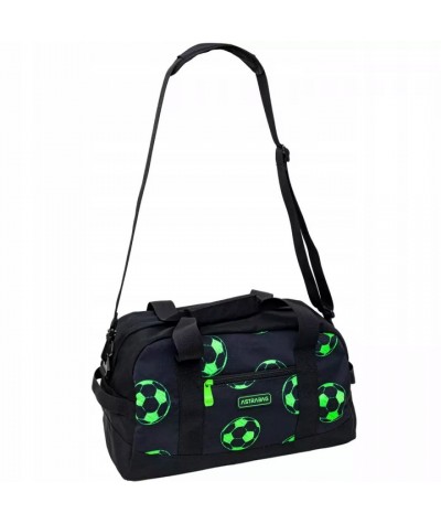 Torba dziecięca w piłki czarna NEO FOOTBALL ASTRABAG