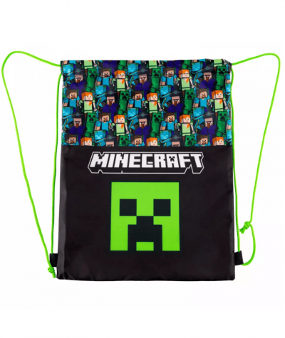 Worek Minecraft sportowy orygnialny z Creeperem ASTRA