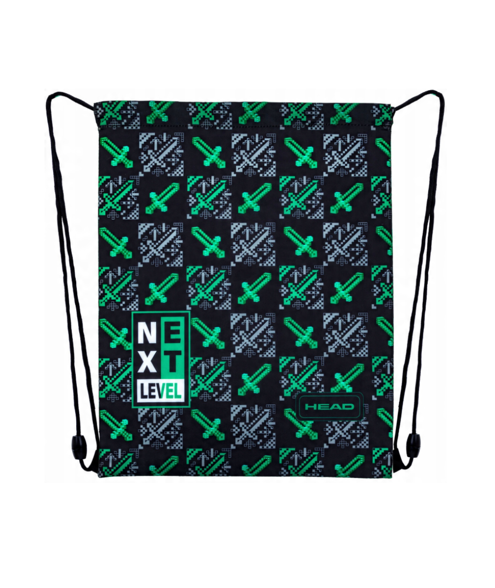 Worek HEAD w miecze z Minecrafta NEXY LEVEL