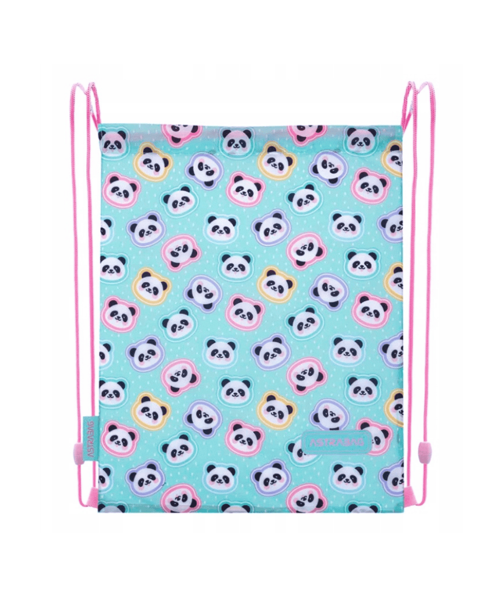Worek w pandy miętowy sportowy ASTRABAG 507025005