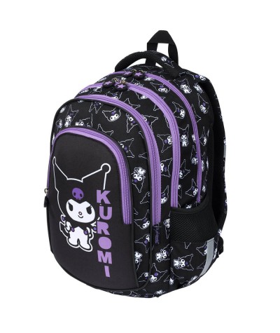 Plecak do 1 klasy trzykomorowy ST.MAJEWEWSKI kolekcja KUROMI