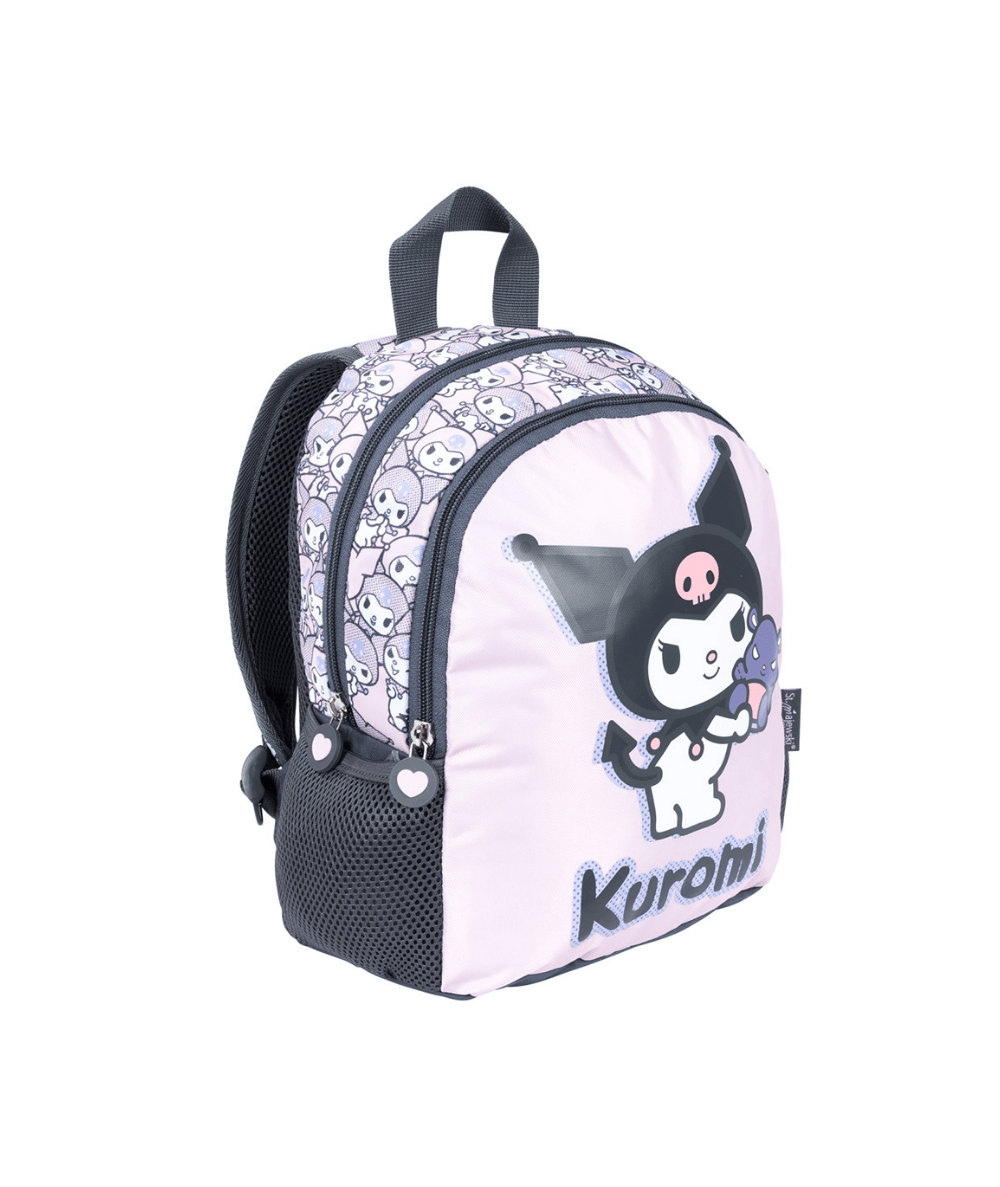 Jasnor&oacute;żowy plecaczek do przedszkola KUROMI ST.MAJEWSKI