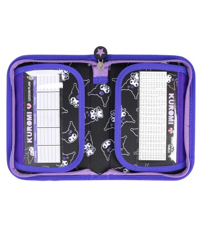 Pi&oacute;rnik dwuklapkowy KUROMI BLACK ST.MAJEWSKI