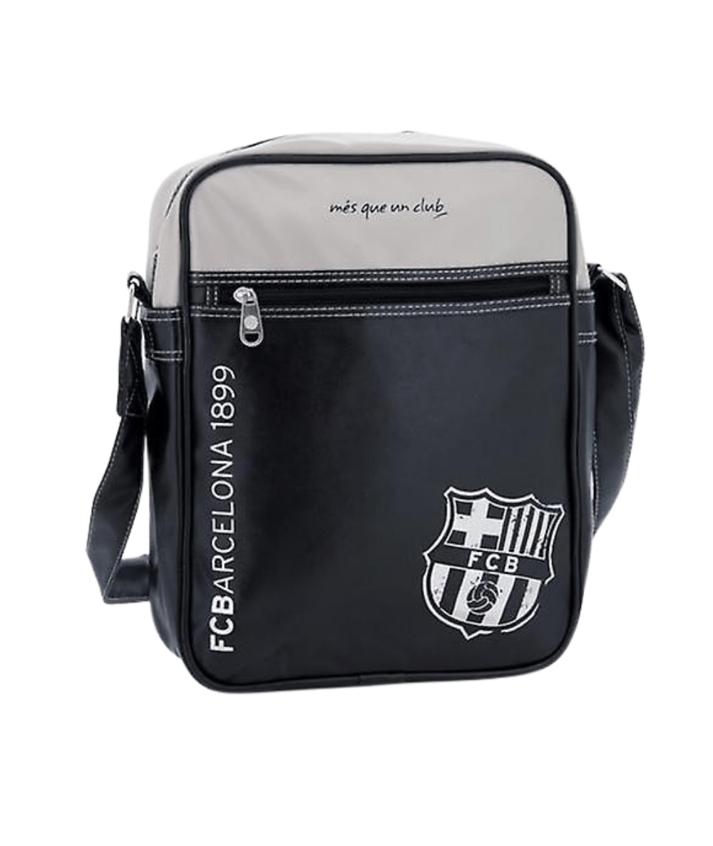 Torba na ramię FC BARCELONA Barca czarna ekosk&oacute;ra EUROCOM