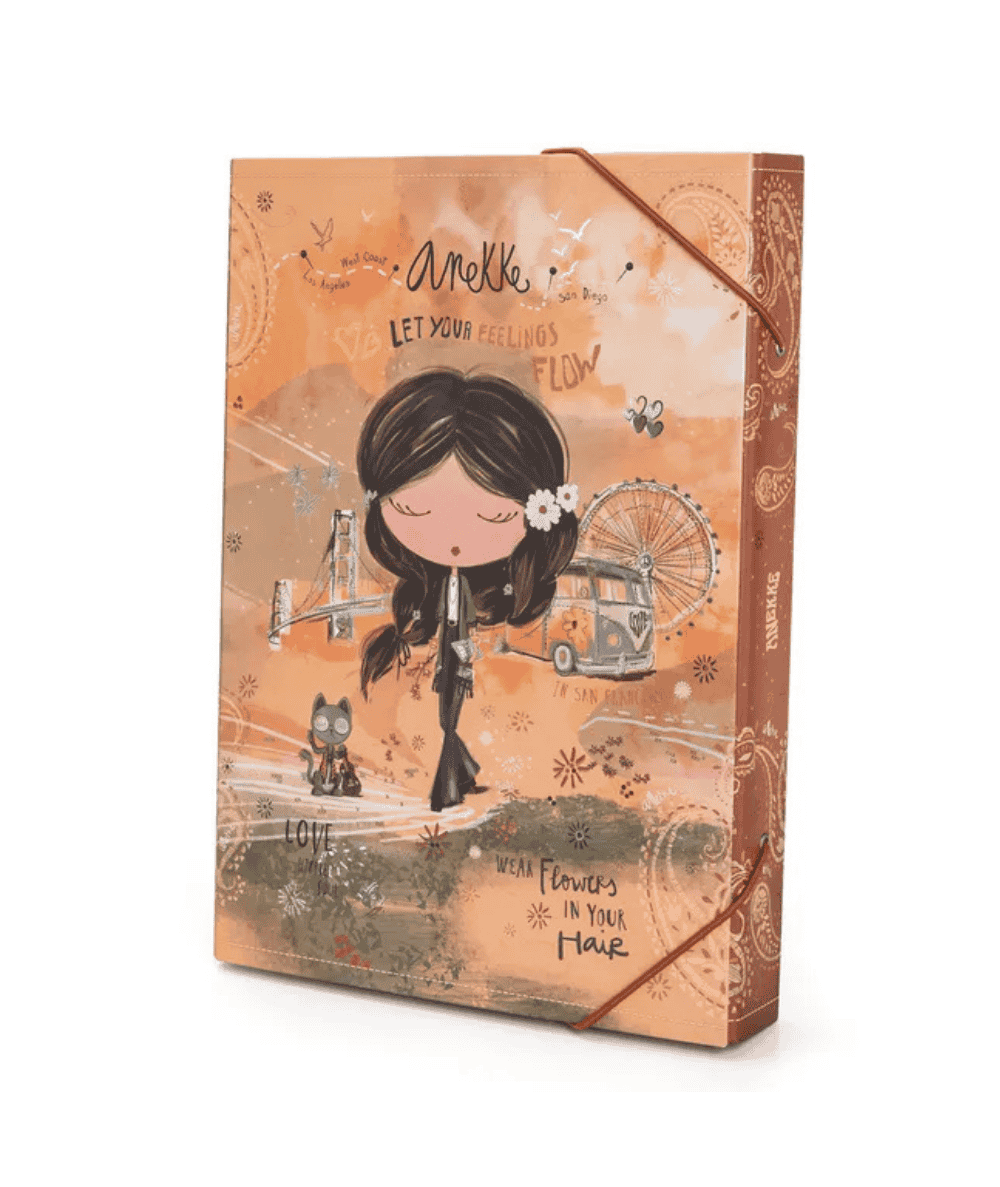 Teczka gruba anekke hippie ARGUS