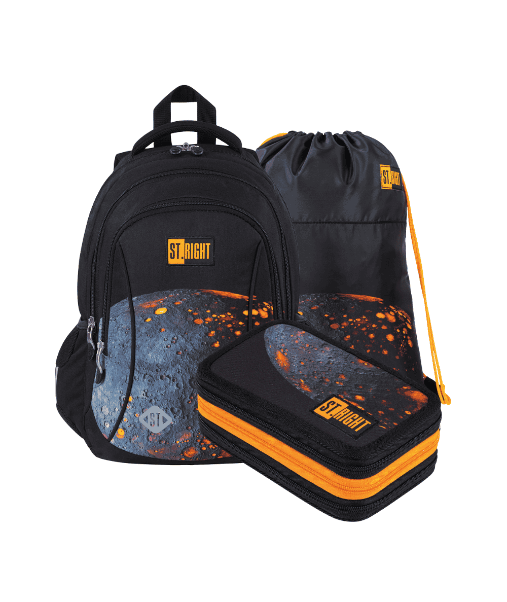 Wyprawka szkolna do 1 klasy ST.RIGHT VOLCANIC MOON