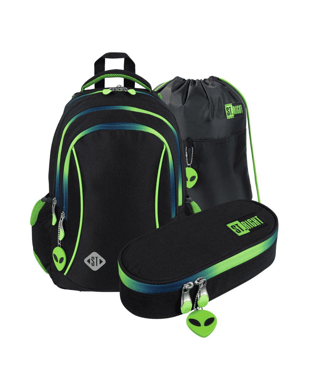 Zestaw z kosmitą do 1 klasy ST.RIGHT GREEN POWER