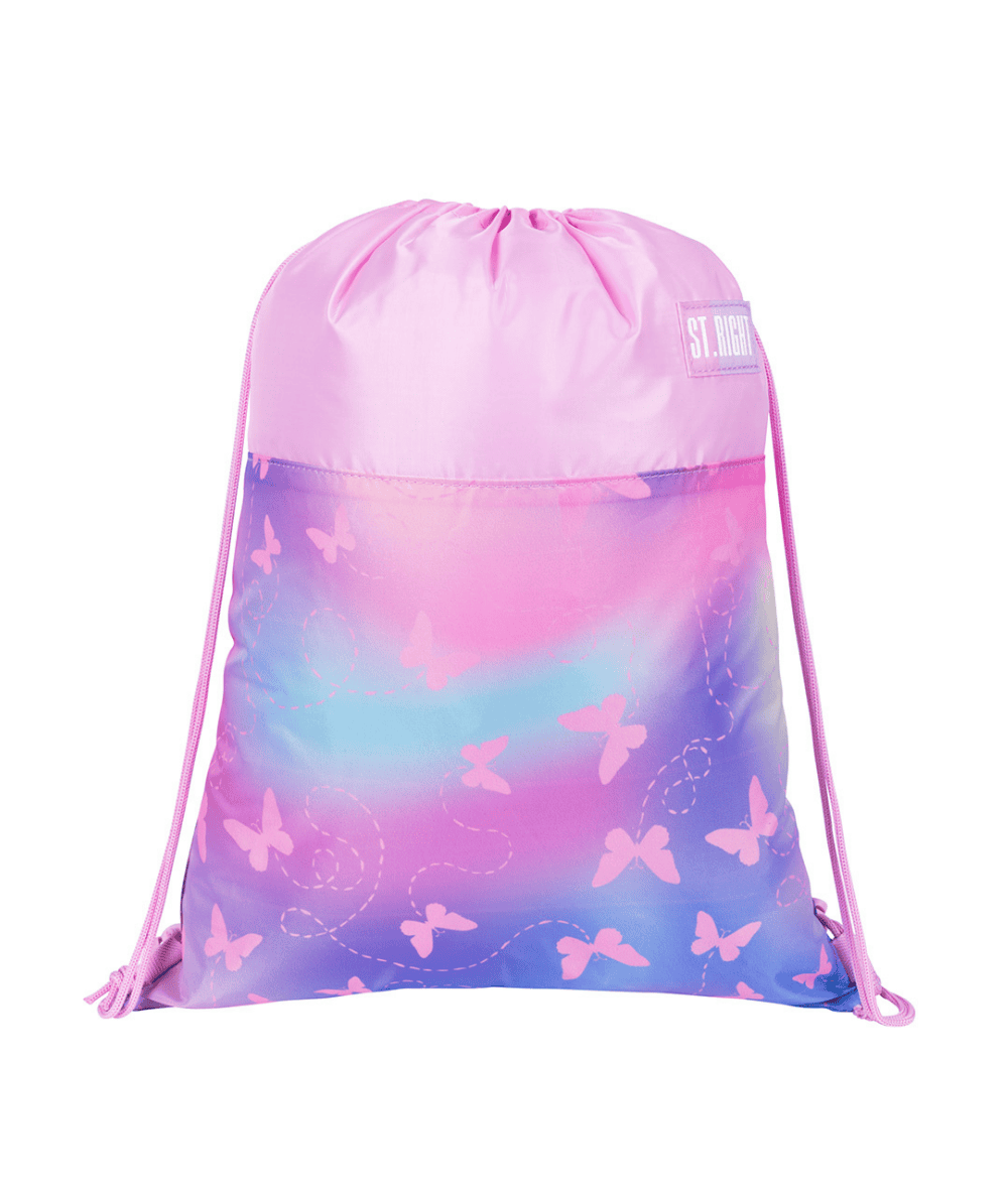 Worek w motyle PINK BUTTERFLIES ST.RIGHT SO1