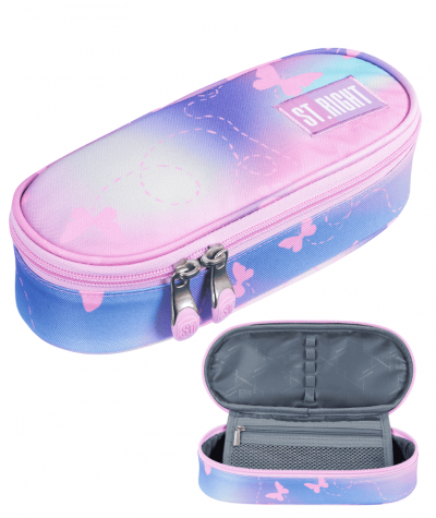 pi&oacute;rnik w motyle ST.RIGHT PINK BUTTERFLIES