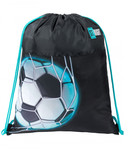 worek czarny ST.RIGHT NEON FOOTBALL