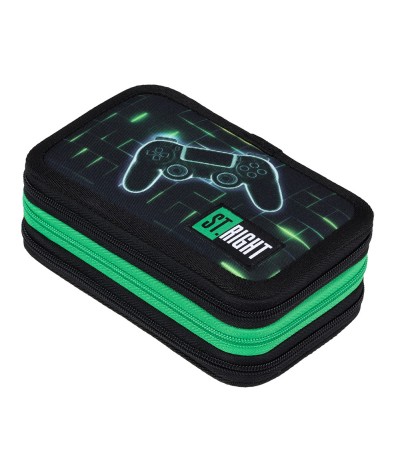 Czarny pi&oacute;rnik z padem NEON PAD STRIGHT