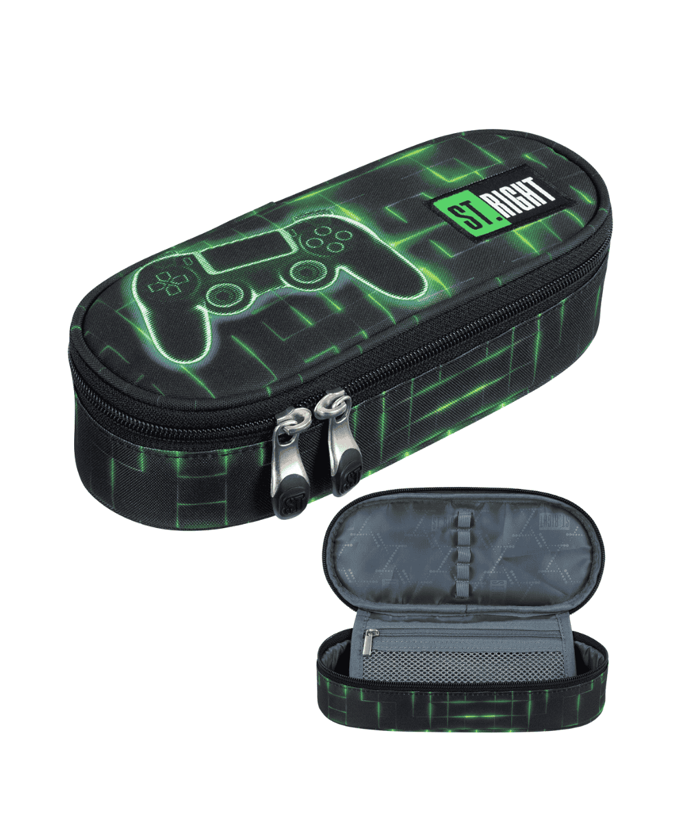 PI&Oacute;RNIK Z KLAPKĄ NEON PAD ST.RIGHT czarny w piksele