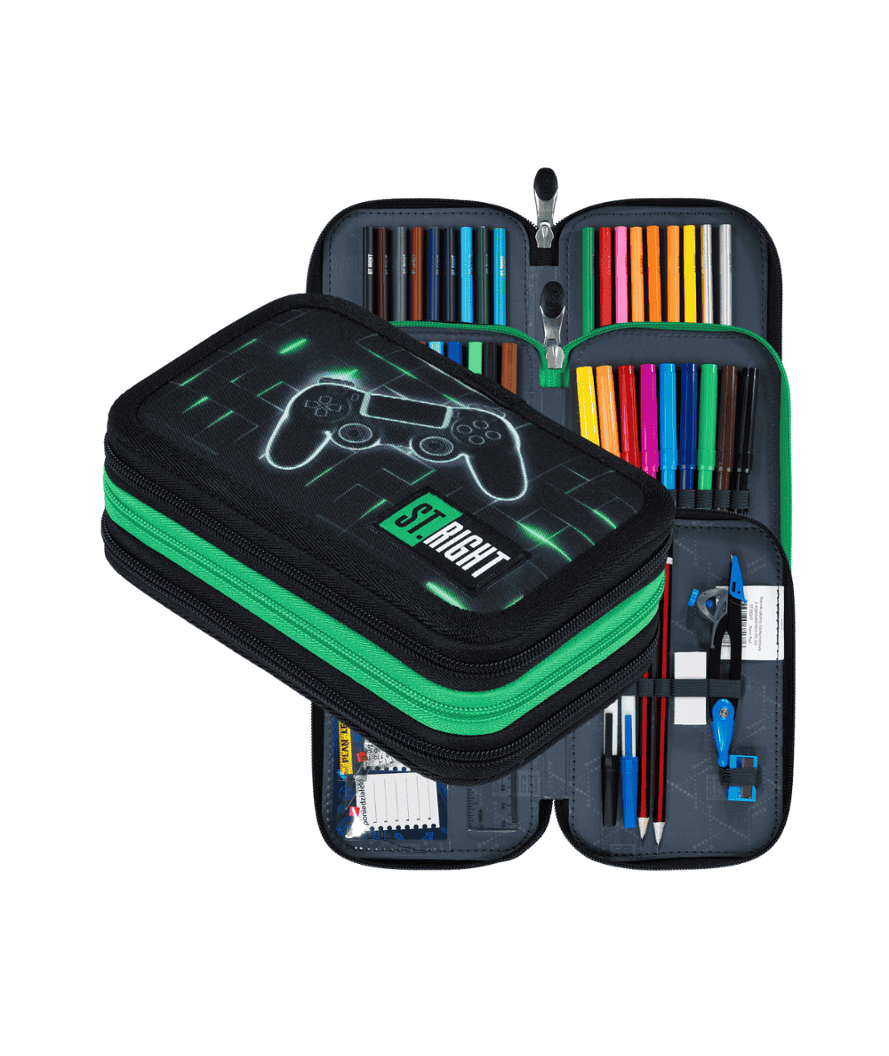 Duży pi&oacute;rnik z padem 3 komory NEON PAD ST.RIGHT