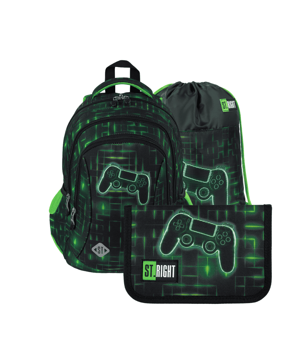 Zestaw z padem do 1 klasy ST.RIGHT NEON PAD