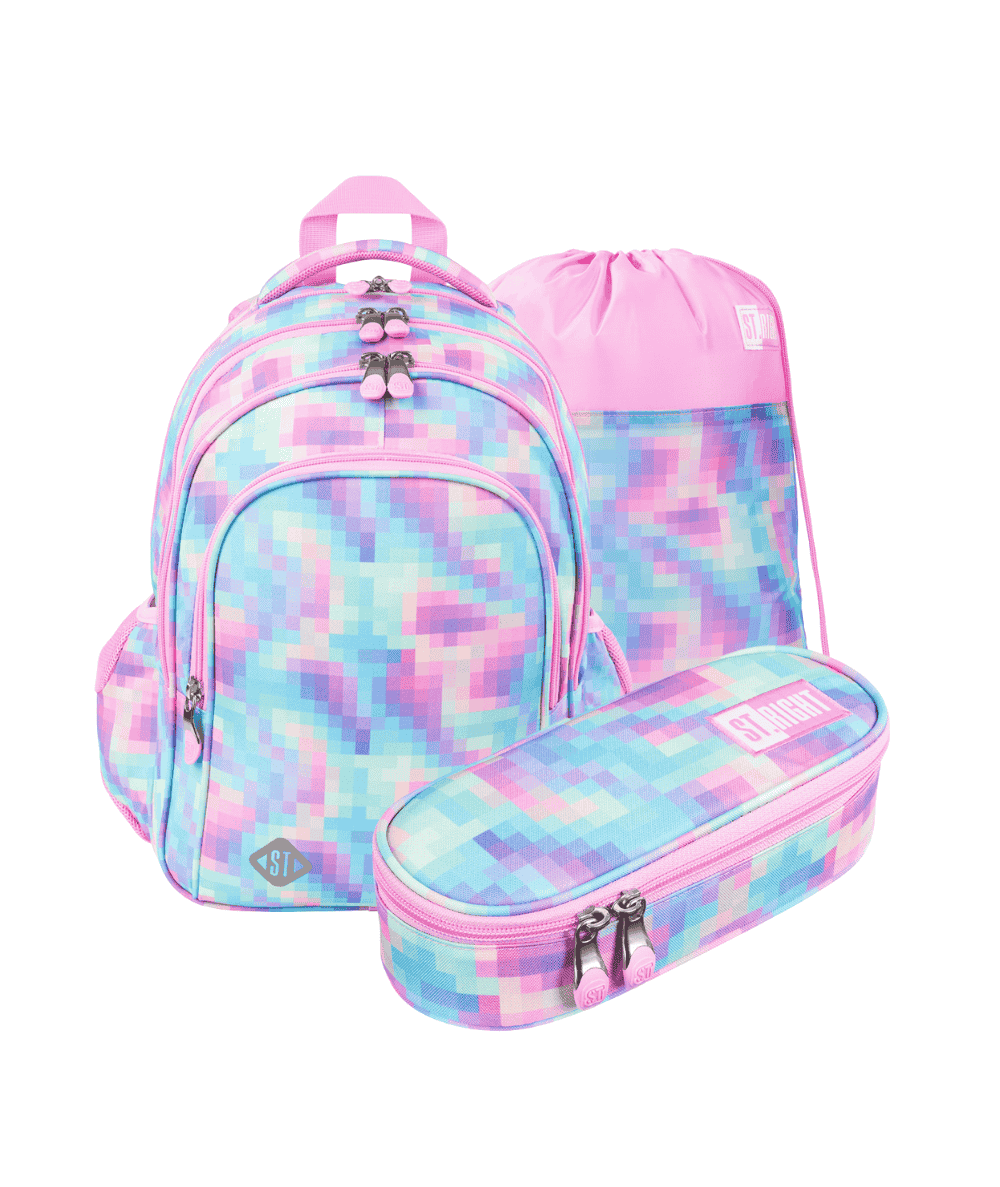 Zestaw w piksele dla dziewczynki PASTEL PIXELS ST.RIGHT