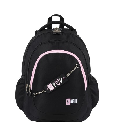Plecak z łańcuszkiem dla fanki k-pop ST.RIGHT BP06 - PINK K-POP