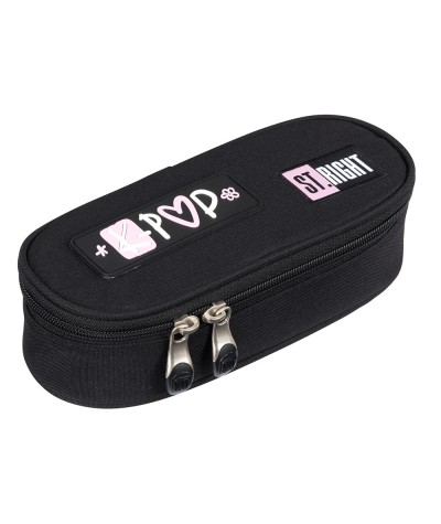 Piornik z klapką usztywniony PINK K-POP - PC01 ST.RIGHT