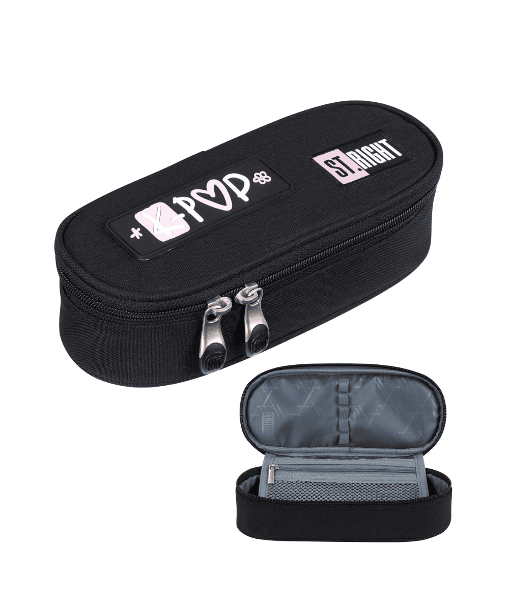 Pi&oacute;rnik saszetka z naszywką ST.RIGHT PINK K-POP - PC01