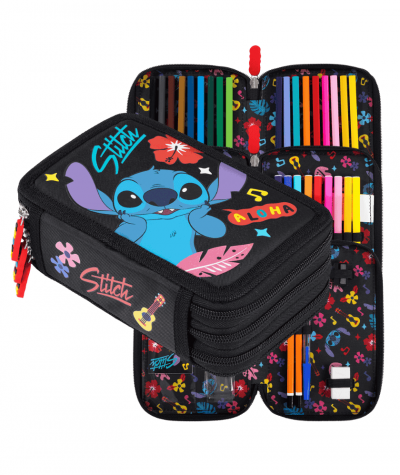 Pi&oacute;rnik potr&oacute;jny STITCH BLACK ALOHA ST.MAJEWSKI