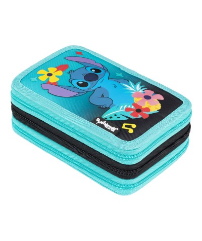 duzy pi&oacute;rnik ze sticzem ALOHA MINT miętowy