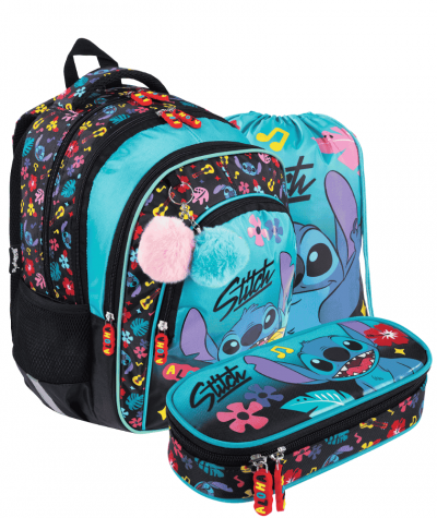 Wyprawka do 1 klasy MINT ALOHA z pi&oacute;rnikiem z klapką