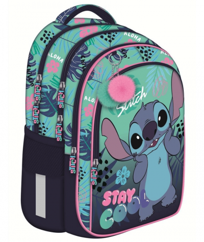 Miętowy plecak do 1 klasy STITCH STAY COOL MAJEWSKI