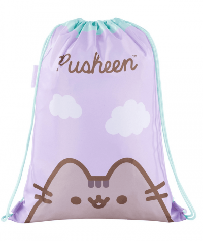 worek szkolny st.majewski pusheen violet