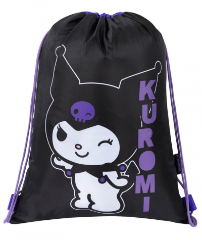 Czarny worek z kuromi BLACK