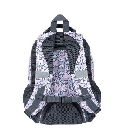 Plecak wyprofilowany do 1 klasy z paskiem piersiowym KUROMI MAJEWSKI