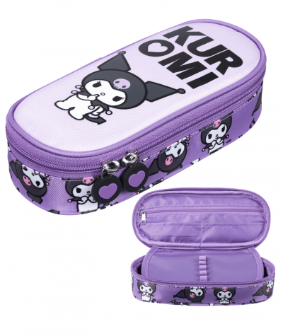 Pi&oacute;rnik z klapką ST.MAJEWSKI KUROMI VIOLET